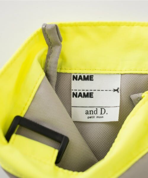 and D.petitmain / アンドディー. プティマイン インテリア・生活雑貨・ホビー・ステーショナリー | 【撥水】バイカラーシューズバック | 詳細5