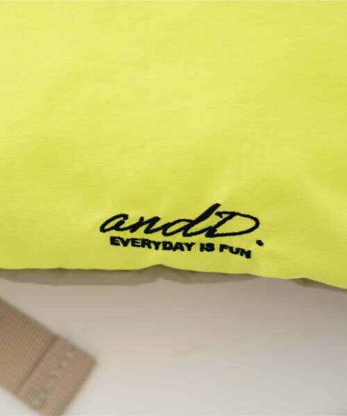 and D.petitmain / アンドディー. プティマイン リュック・バックパック | 【撥水】バイカラーハンドル付きナップサック | 詳細5