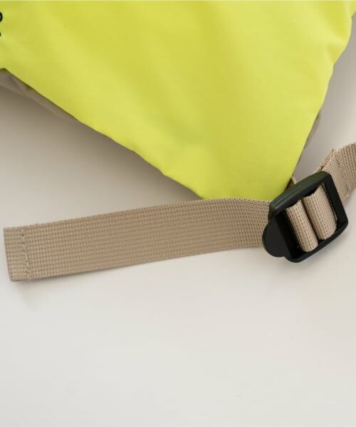 and D.petitmain / アンドディー. プティマイン リュック・バックパック | 【撥水】バイカラーハンドル付きナップサック | 詳細6