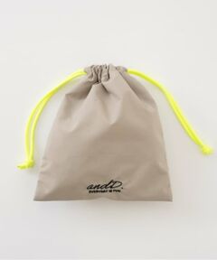 and D.petitmain / アンドディー. プティマイン バッグ | 【撥水】バイカラー巾着