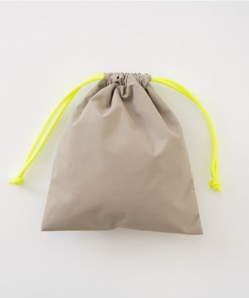 and D.petitmain / アンドディー. プティマイン バッグ | 【撥水】バイカラー巾着 | 詳細5