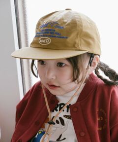 and D.petitmain / アンドディー. プティマイン キャップ | 紐付きししゅうカラーキャップ