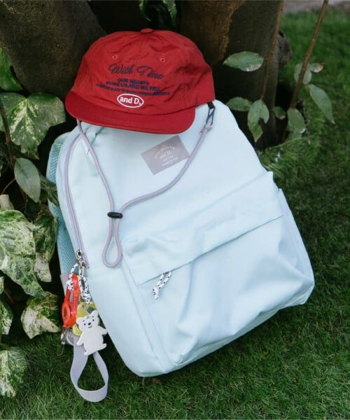 and D.petitmain / アンドディー. プティマイン キャップ | 紐付きししゅうカラーキャップ | 詳細9