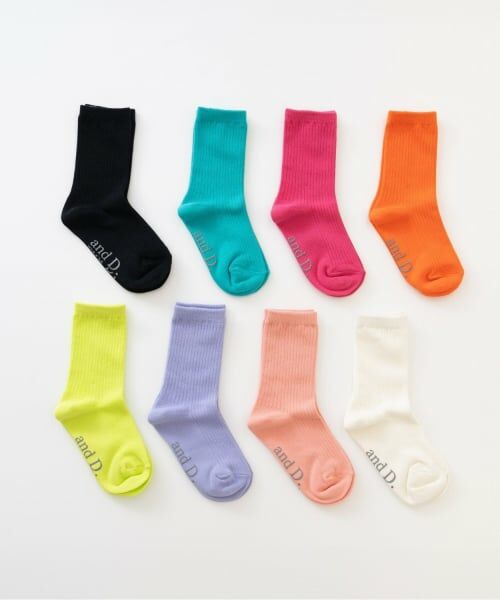 and D.petitmain / アンドディー. プティマイン ソックス | 【365D】ディリーカラーソックス | 詳細1