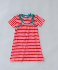 and D.petitmain / アンドディー. プティマイン ミニ丈・ひざ丈ワンピース | Tシャツ＆キャミワンピースSET_2