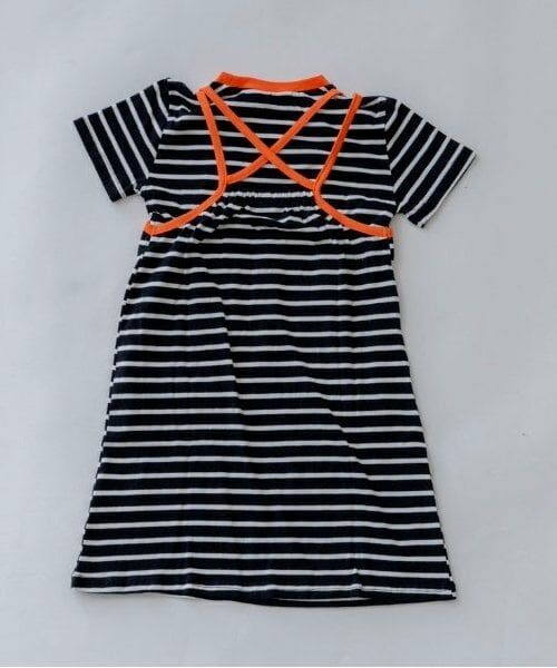 and D.petitmain / アンドディー. プティマイン ミニ丈・ひざ丈ワンピース | Tシャツ＆キャミワンピースSET_2 | 詳細3