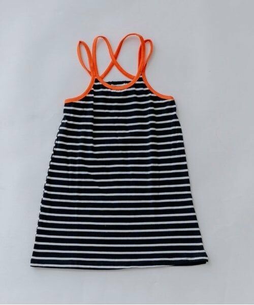 and D.petitmain / アンドディー. プティマイン ミニ丈・ひざ丈ワンピース | Tシャツ＆キャミワンピースSET_2 | 詳細6