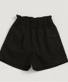 and D.petitmain / アンドディー. プティマイン ショート・ハーフ・半端丈パンツ | 裾刺繍ウエストフリルキュロット