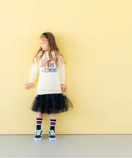 and D.petitmain / アンドディー. プティマイン ミニ・ひざ丈スカート | チュールティアードスカート | 詳細9