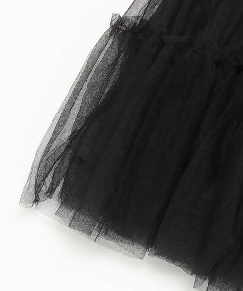 and D.petitmain / アンドディー. プティマイン ミニ・ひざ丈スカート | チュールティアードスカート | 詳細21
