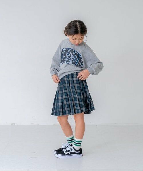 and D.petitmain / アンドディー. プティマイン ミニ・ひざ丈スカート | 【インナーパンツ付き】柄アソートプリーツスカート | 詳細8