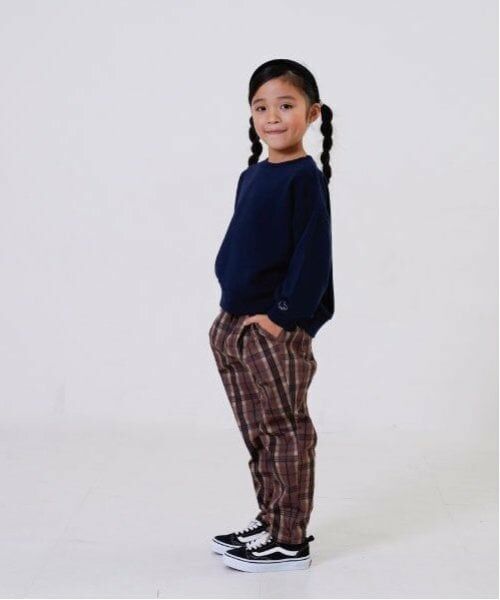 and D.petitmain / アンドディー. プティマイン その他パンツ | ウエストフリルテーパードパンツ | 詳細1