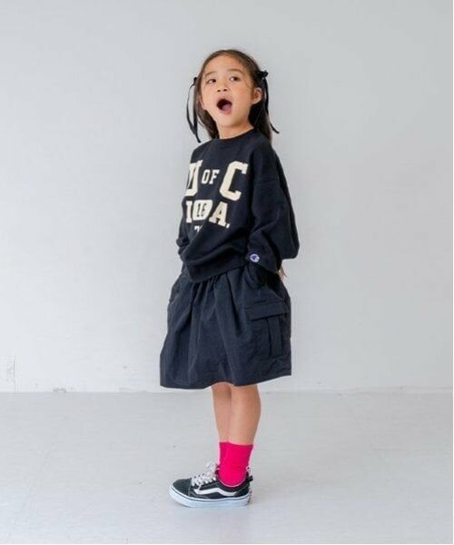 and D.petitmain / アンドディー. プティマイン ミニ・ひざ丈スカート | ナイロンカーゴスカート | 詳細8