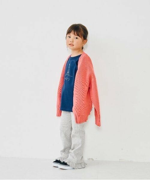 and D.petitmain / アンドディー. プティマイン その他パンツ | 裾フリルリブパンツ | 詳細3