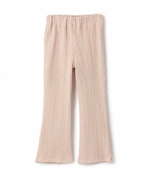 and D.petitmain / アンドディー. プティマイン その他パンツ | フクレジャガードフレアレギンス（ピンク）