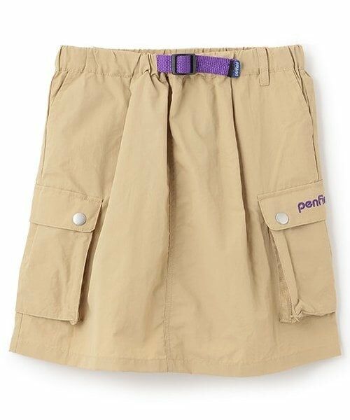 and D.petitmain / アンドディー. プティマイン ミニ・ひざ丈スカート | 【penfield】【水陸】ギアカーゴスカート（ベージュ）
