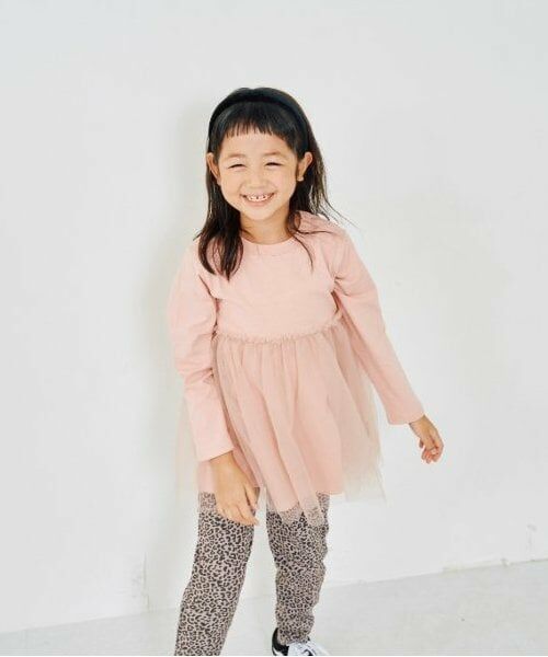 and D.petitmain / アンドディー. プティマイン その他トップス | チュールティアードプルオーバー（ライト ピンク）