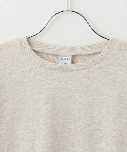 and D.petitmain / アンドディー. プティマイン スウェット | 【365D.】ミニ裏毛ムジプルオーバー | 詳細6