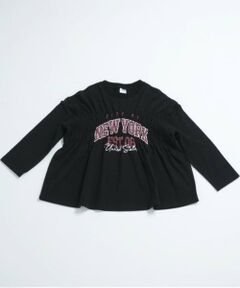and D.petitmain / アンドディー. プティマイン Tシャツ | 【リンク】チームロゴジャーリングロンT