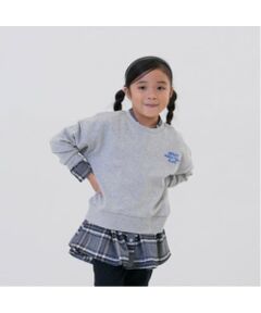 and D.petitmain / アンドディー. プティマイン スウェット | 【リンク】【セットアップ対応可】ラクガキロゴ刺繍ショートスウェット