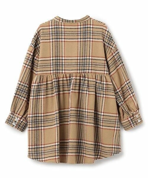 and D.petitmain / アンドディー. プティマイン その他トップス | 【リンク】ネルチェックスタンドチュニック | 詳細1