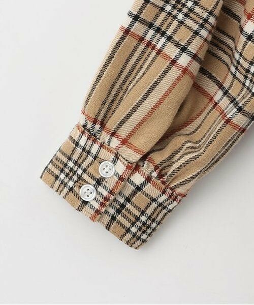 and D.petitmain / アンドディー. プティマイン その他トップス | 【リンク】ネルチェックスタンドチュニック | 詳細4