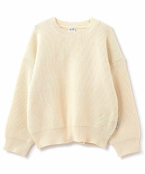 and D.petitmain / アンドディー. プティマイン ニット・セーター | スポンディッシュカラフルニットプルオーバー（オフ ホワイト）