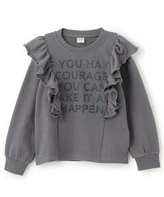 and D.petitmain / アンドディー. プティマイン スウェット | 【リンク】ショルダーフリルスウェット