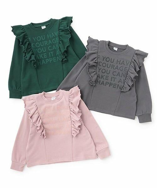 and D.petitmain / アンドディー. プティマイン スウェット | 【リンク】ショルダーフリルスウェット | 詳細11