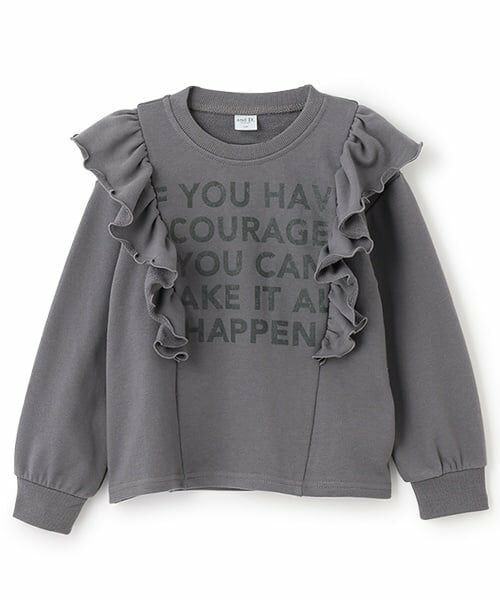 and D.petitmain / アンドディー. プティマイン スウェット | 【リンク】ショルダーフリルスウェット | 詳細15