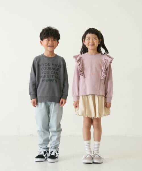 and D.petitmain / アンドディー. プティマイン スウェット | 【リンク】ショルダーフリルスウェット | 詳細4