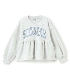 and D.petitmain / アンドディー. プティマイン スウェット | 【リンク】ドルマンペプラムプルオーバー