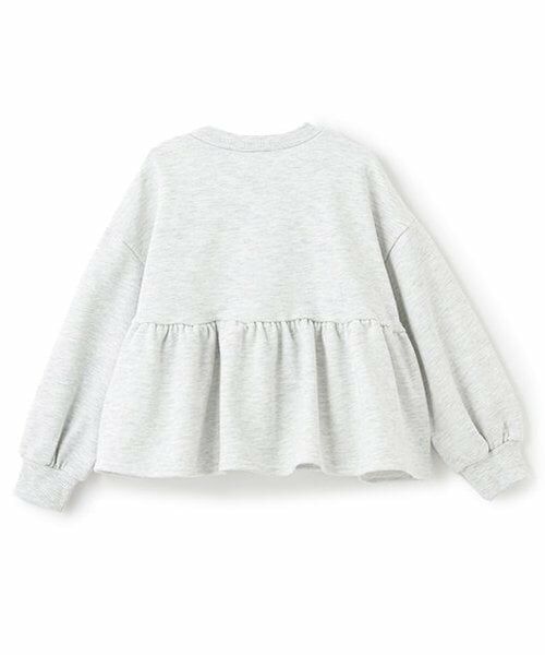 and D.petitmain / アンドディー. プティマイン スウェット | 【リンク】ドルマンペプラムプルオーバー | 詳細1