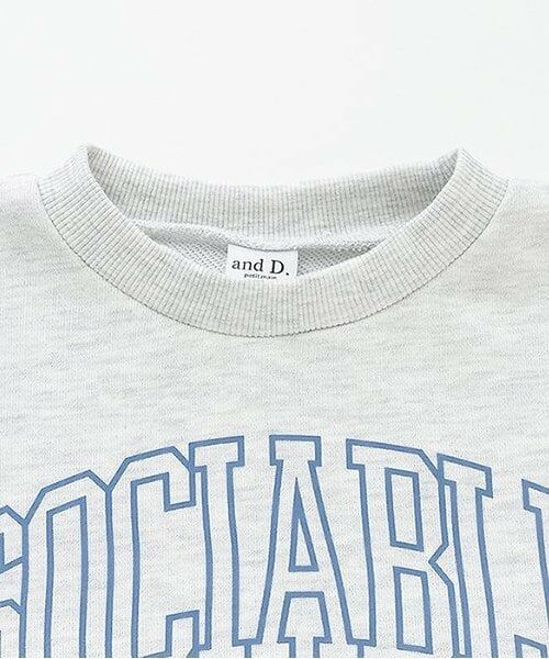 and D.petitmain / アンドディー. プティマイン スウェット | 【リンク】ドルマンペプラムプルオーバー | 詳細2