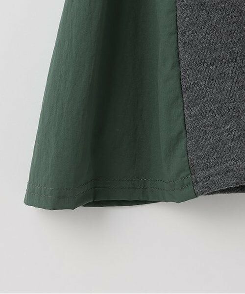 and D.petitmain / アンドディー. プティマイン ミニ丈・ひざ丈ワンピース | 【リンク】サイド布帛切替ワンピ | 詳細9