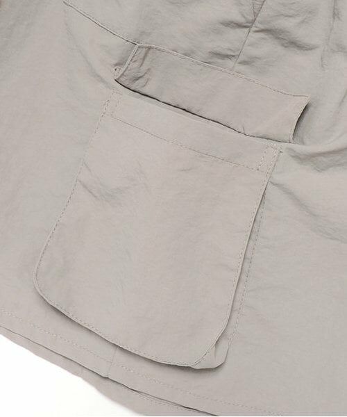 and D.petitmain / アンドディー. プティマイン ミニ丈・ひざ丈ワンピース | カーゴスカートドッキングワンピ | 詳細17