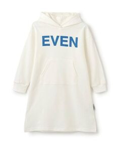 and D.petitmain / アンドディー. プティマイン ミニ丈・ひざ丈ワンピース | 【リンク】シンプルロゴフードワンピース