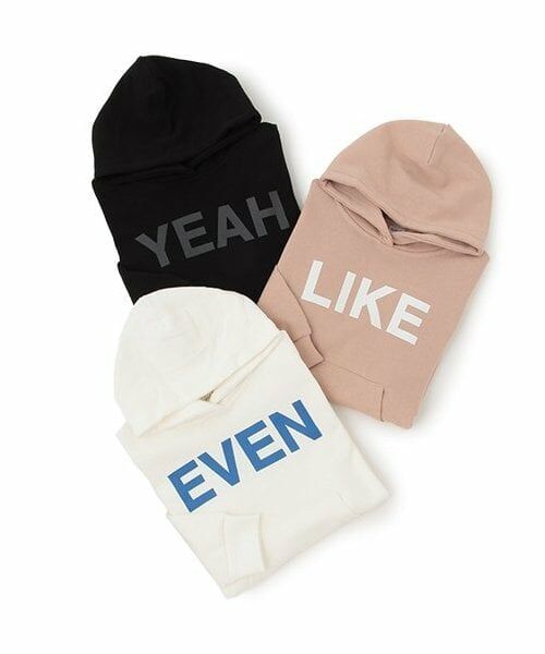 and D.petitmain / アンドディー. プティマイン ミニ丈・ひざ丈ワンピース | 【リンク】シンプルロゴフードワンピース | 詳細11