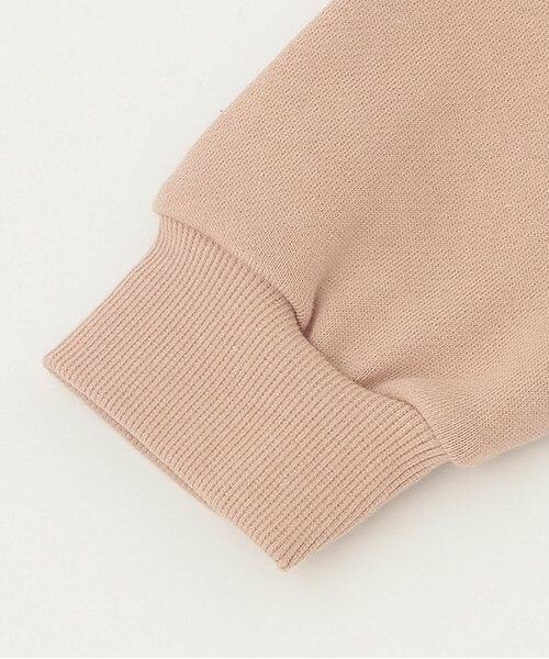 and D.petitmain / アンドディー. プティマイン ミニ丈・ひざ丈ワンピース | 【リンク】シンプルロゴフードワンピース | 詳細5