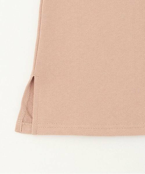 and D.petitmain / アンドディー. プティマイン ミニ丈・ひざ丈ワンピース | 【リンク】シンプルロゴフードワンピース | 詳細8