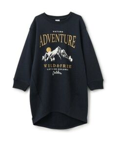 and D.petitmain / アンドディー. プティマイン ミニ丈・ひざ丈ワンピース | 【リンク】アソートプリントワンピース