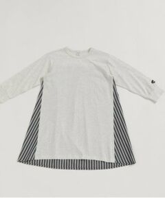 and D.petitmain / アンドディー. プティマイン ミニ丈・ひざ丈ワンピース | 【リンク】布帛切り替えワンピ