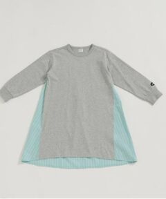 and D.petitmain / アンドディー. プティマイン ミニ丈・ひざ丈ワンピース | 【リンク】布帛切り替えワンピ