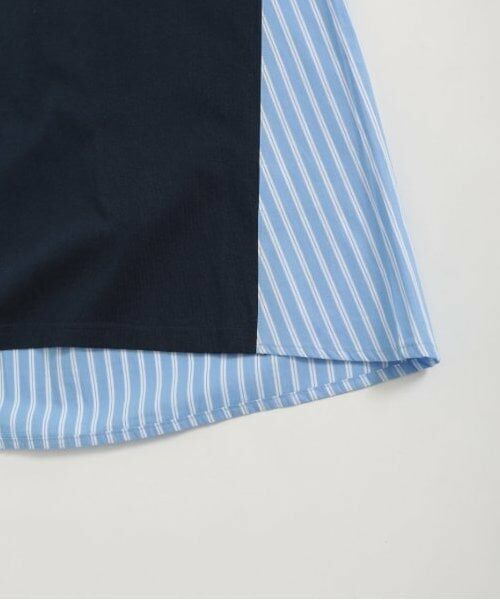 and D.petitmain / アンドディー. プティマイン ミニ丈・ひざ丈ワンピース | 【リンク】布帛切り替えワンピ | 詳細4