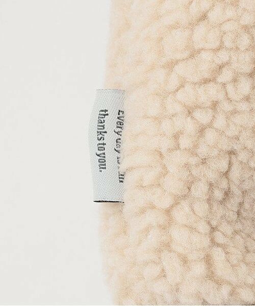 and D.petitmain / アンドディー. プティマイン ブルゾン | ボアノーカラージャケット | 詳細5