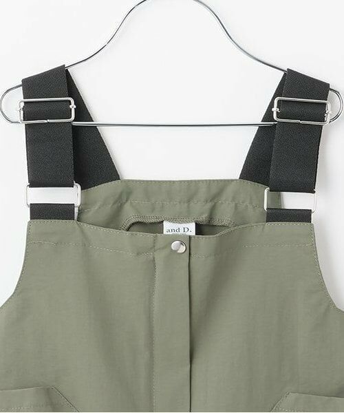 and D.petitmain / アンドディー. プティマイン ミニ丈・ひざ丈ワンピース | 【Penfield】【撥水】ナイロンジャンスカ | 詳細2