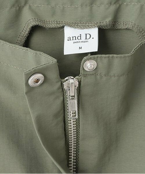 and D.petitmain / アンドディー. プティマイン ミニ丈・ひざ丈ワンピース | 【Penfield】【撥水】ナイロンジャンスカ | 詳細4