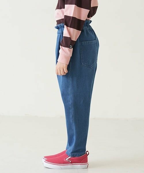 and D.petitmain / アンドディー. プティマイン その他パンツ | 【クロップド丈】ウエストフリルムジテーパードパンツ | 詳細1