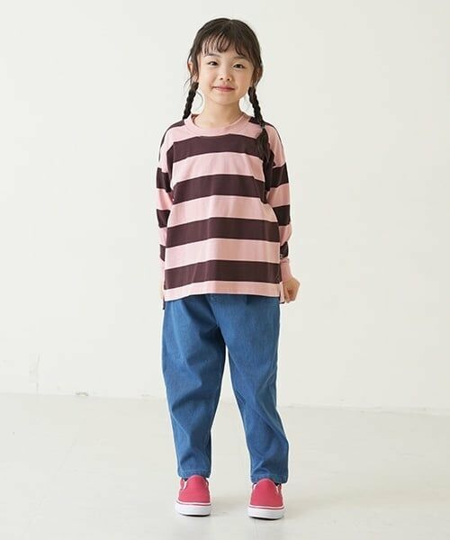 and D.petitmain / アンドディー. プティマイン その他パンツ | 【クロップド丈】ウエストフリルムジテーパードパンツ | 詳細3