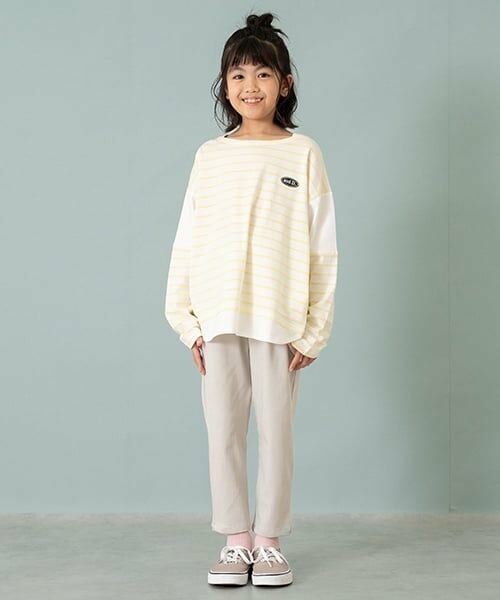 and D.petitmain / アンドディー. プティマイン その他パンツ | 【クロップド丈】ウエストフリルムジテーパードパンツ | 詳細6